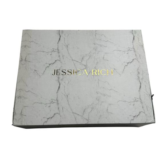 JESSICA RICH Transparent Sneaker Black Clear Women's Size 37 NWT In Box Size 7 - Picture 13 of 16